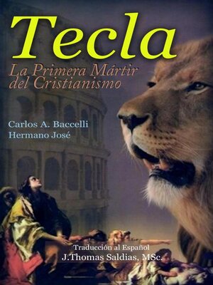 cover image of Tecla, la primera mártir del cristianismo